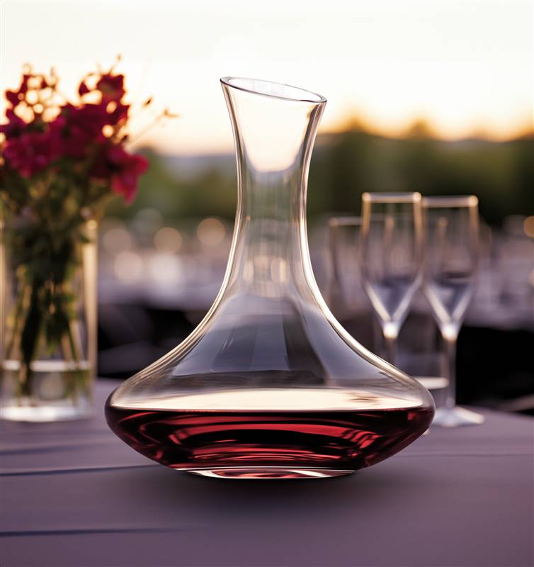 Dekanter szklany 1,5l MATTIA - obrazek 6