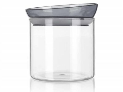 Słoik MABEL 650 ml, szary