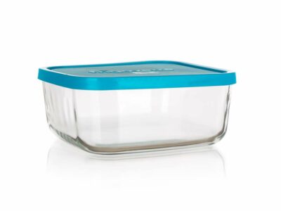 Poj szklany FRIGO 15x15cm nieb