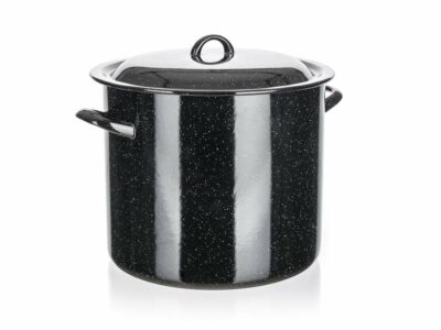 Garnek emal. z pokryw.24 BAN