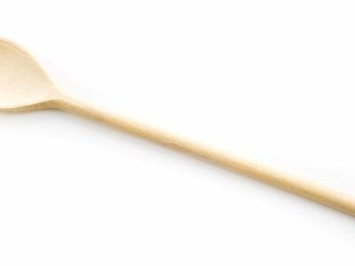Drewniana łyżka owalna 35cm