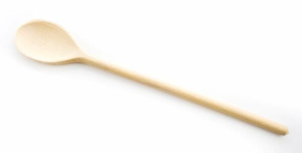 Drewniana łyżka owalna 35cm