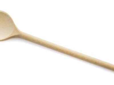 Drewniana łyżka okrągła 20cm