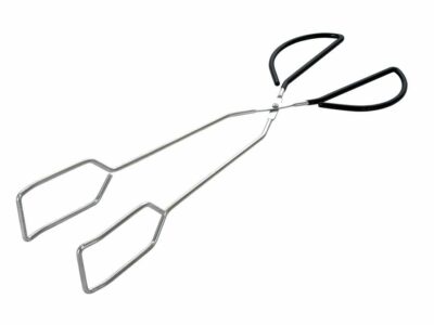 Szczypce chromowane BBQ 38cm