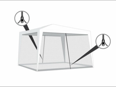 Moskitiera do ogrodowej altany