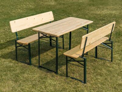 Zestaw ogrodowy z oparciem 115